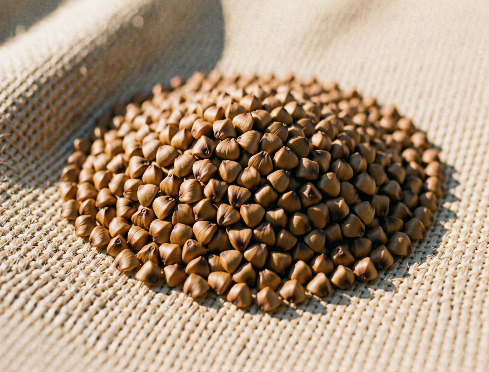 Detailná textúra semien a strukovín